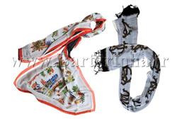 فروش جدیدترین شال های رنگی دخترانه در ایران