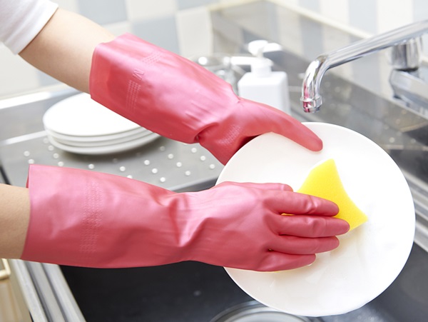 دستکش ظرفشویی