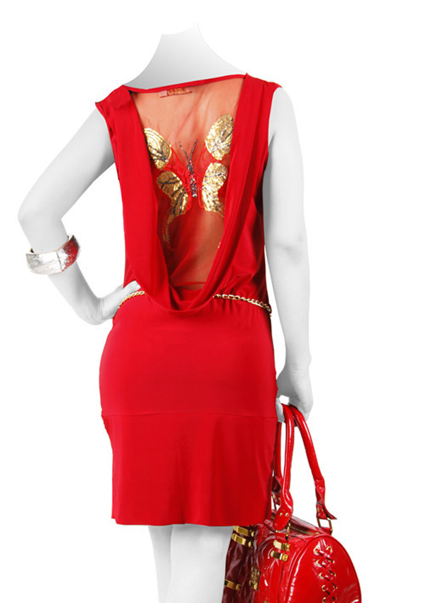 لباس یقه شل