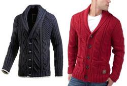 فروش پلیور بافت جلو باز مردانه