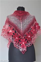 روسری های بافتنی طرح دار زیبا