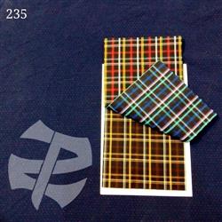 پارچه پیراهنی چهارخانه مدل دخترانه