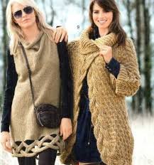 لباس بافت پالتو زنانه