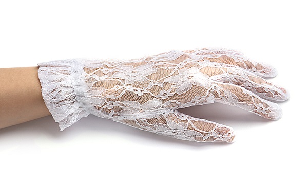 دستکش توری زنانه