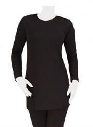 تولید زیرسارافون مشکی کوتاه آستین دار