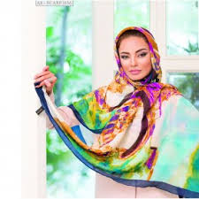 قیمت تولید روسری حریر