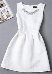 قیمت انواع پیراهن زنانه سفید