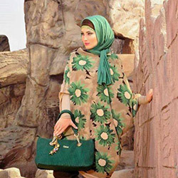 مانتو پانچ بهاره شیک زنانه