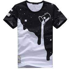 قیمت تولید انواع تیشرت سه بعدی مردانه