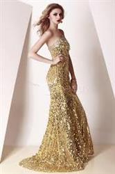 تجارت انواع پارچه حریر طلایی