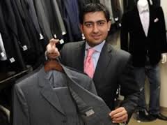 عرضه انواع کت و شلوار سایز بزرگ مجلسی