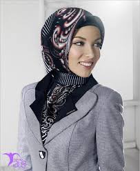خرید روسری مشکی مجلسی شیک