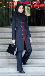 طراحی انواع مانتو شلوار اداری