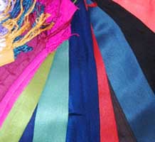 سفارش خرید شال های نخی رنگی