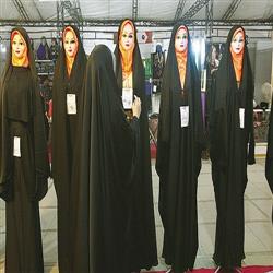 خرید عمده پارچه چادری مشکی کریستال
