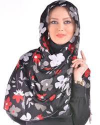 فروش شال نخی گلدار زنانه