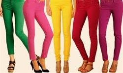 مرکز پخش انواع شلوار کتان رنگی زنانه