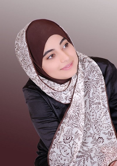 شال حجاب دار