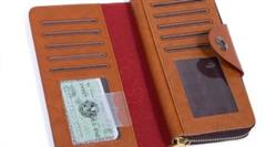 فروش عمده کیف پول چرم طبیعی مارک دار