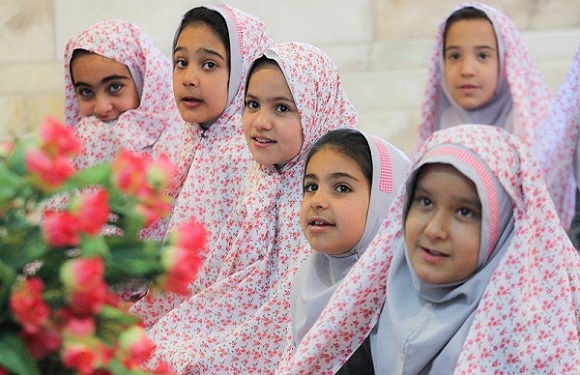 چادر نماز بچه گانه