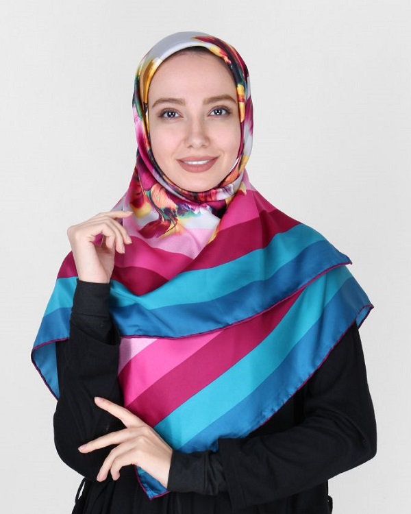 روسری آبرنگی