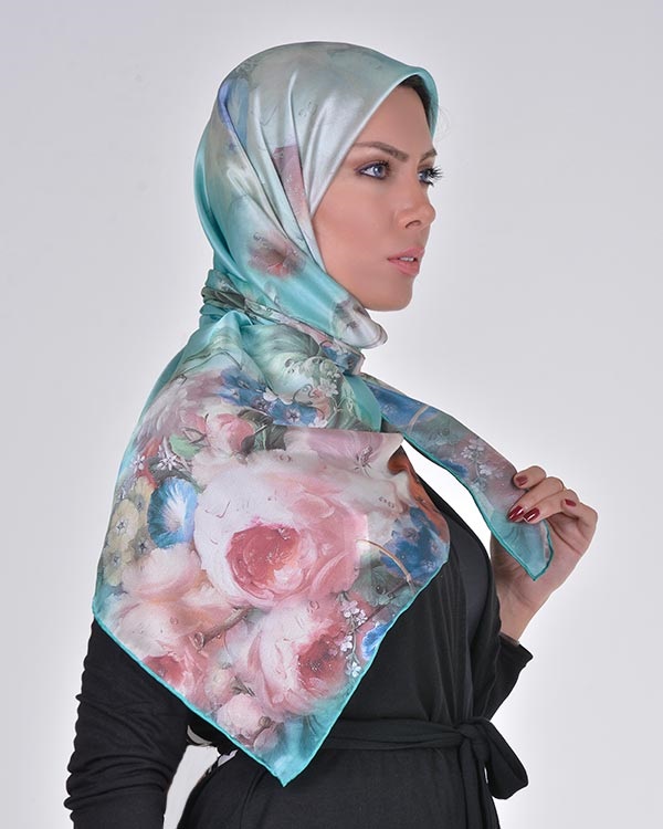 روسری ساتن