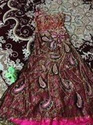 خرید پارچه توری کارشده