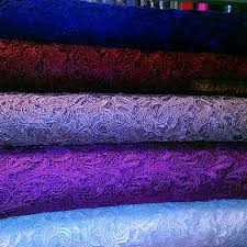 تولید جدیدترین پارچه گیپور قرمز