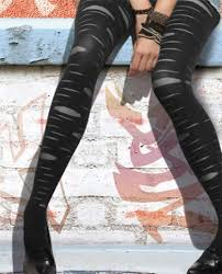 جوراب شلواری با ترکیب نازک و ضخیم