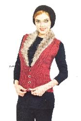 جدیدترین نمونه های مانتو بافت دخترانه