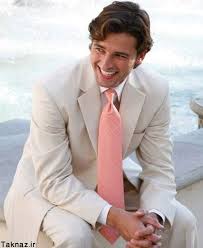 عرضه ست کت و شلوار با کروات درجه یک