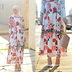 عرضه انواع پارچه مجلسی گلدار