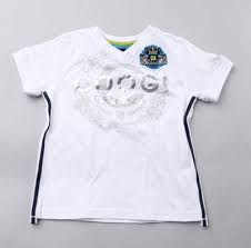 تولید انواع تیشرت بچه گانه سفید