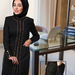 طراحی جدیدترین مدل مانتو اداری
