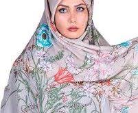 خرید عمده روسری ابرشمی کلاقه ای طلاکوب