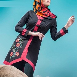 خرید اینترنتی مانتو بهاره ارزان قیمت