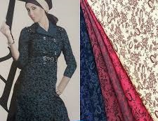عرضه مستقیم پارچه مانتویی نخی طرح دار