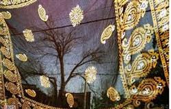 عرضه عمده روسری ابریشم کلاقه ای و یالق