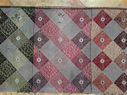 خرید اینترنتی پارچه رومبلی چهارخانه