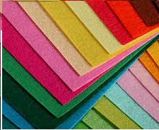 سفارش اینترنتی پارچه نمدی رنگی