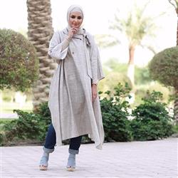 سفارش دوخت طرح مدرن مانتو بهاره