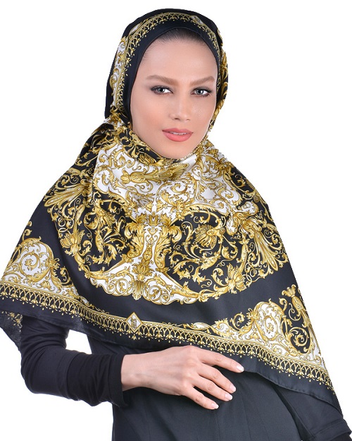 روسری ساتن