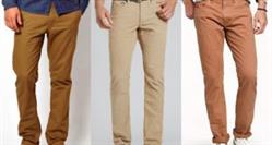 صادرات شلوار کتان مردانه قهوه ای