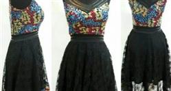 خرید لباس مجلسی کوتاه جدید دخترانه