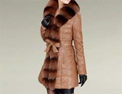 صادرات پالتو چرم زنانه