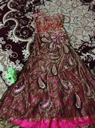 صادرات پارچه توری کارشده