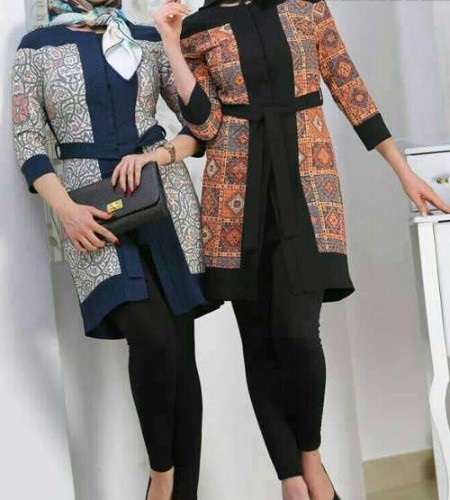 انواع مانتو دخترانه