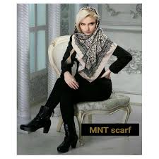 عرضه اینترنتی روسری ابریشمی طلاکوب