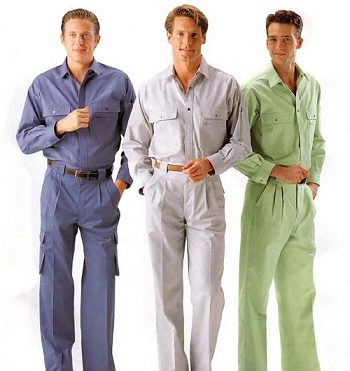 انواع لباس کار