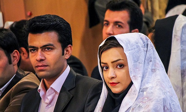 چادر سفید عروس